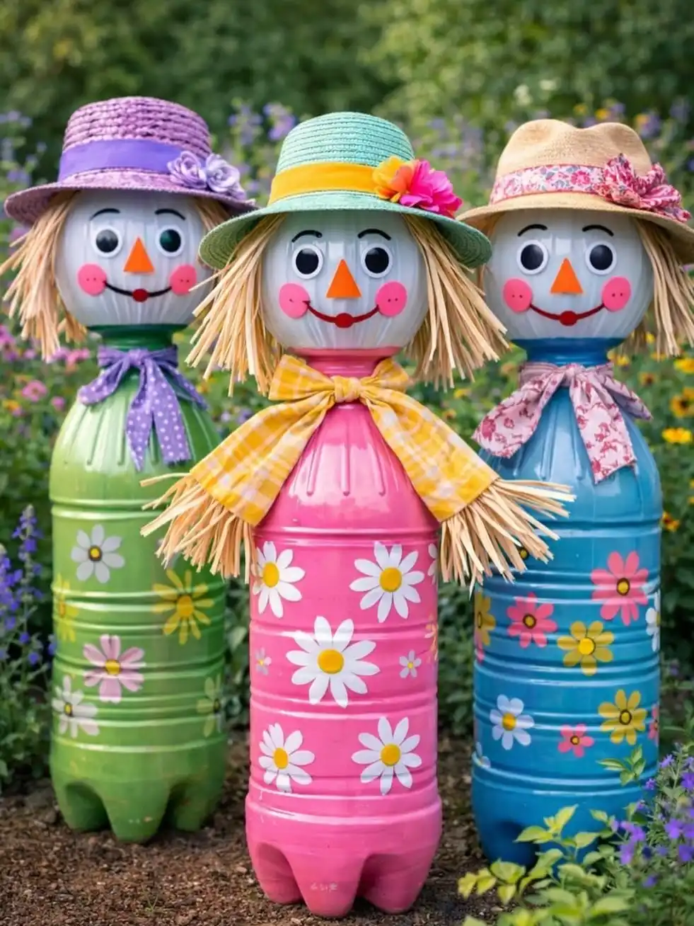 Plastic bottle crafts