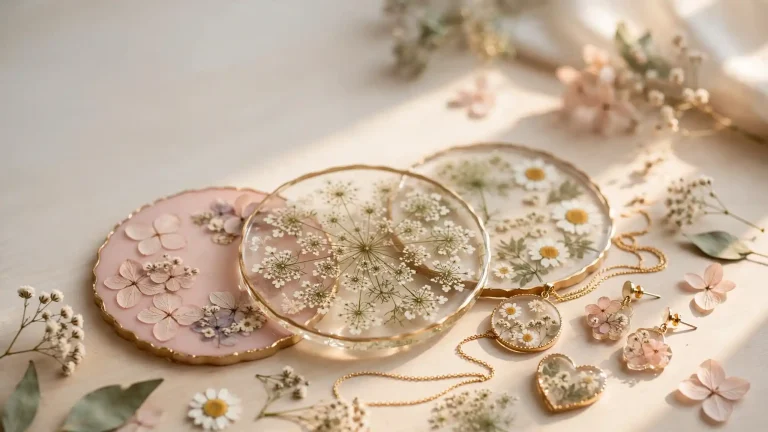 Resin Coaster and Jewelry Ideas