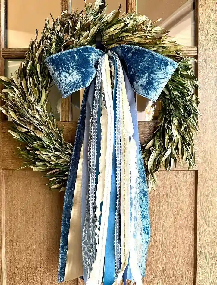 14 Ribbon Wreath Ideas for Beginners 7 Ribbon wreath bundles