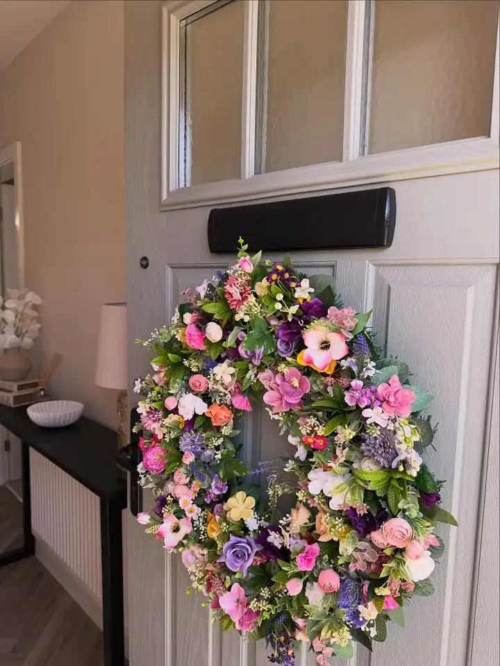 Summer wreath DIY