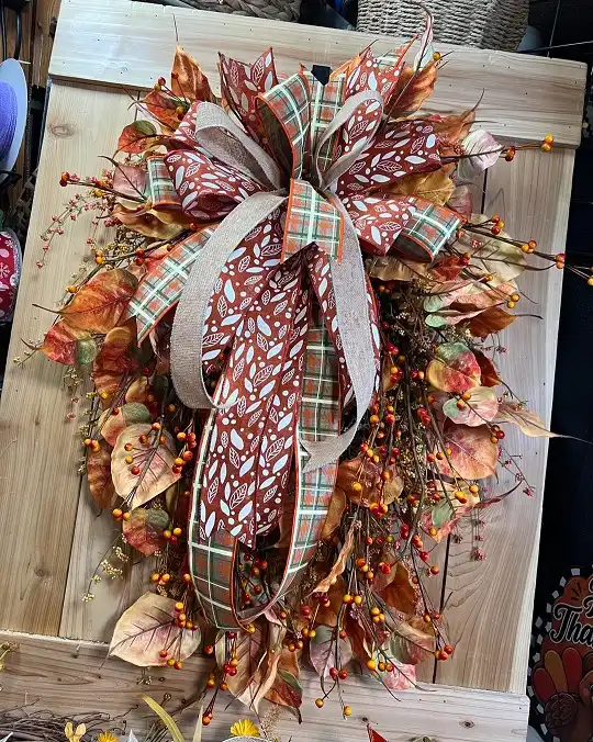 Thanksgiving wreath craft