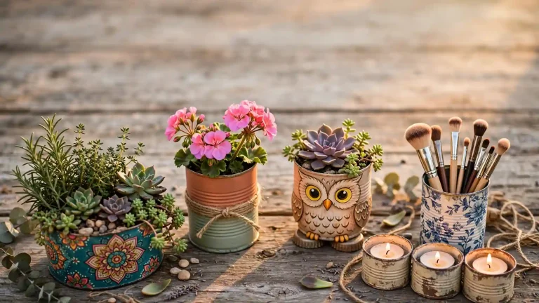 17 Tin Can Upcycling Ideas That Cost You Nothing 12 Tin Can Upcycling Ideas