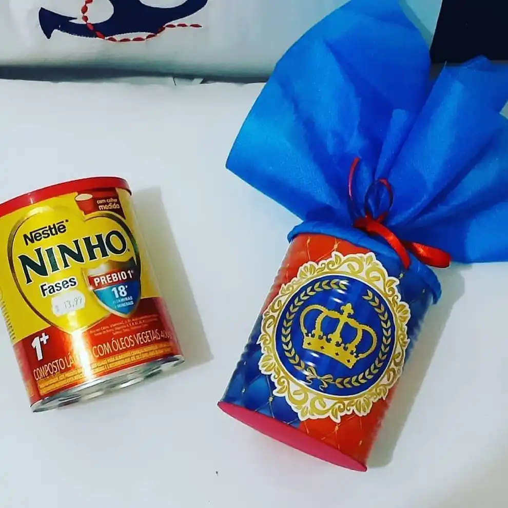 Tin can garland