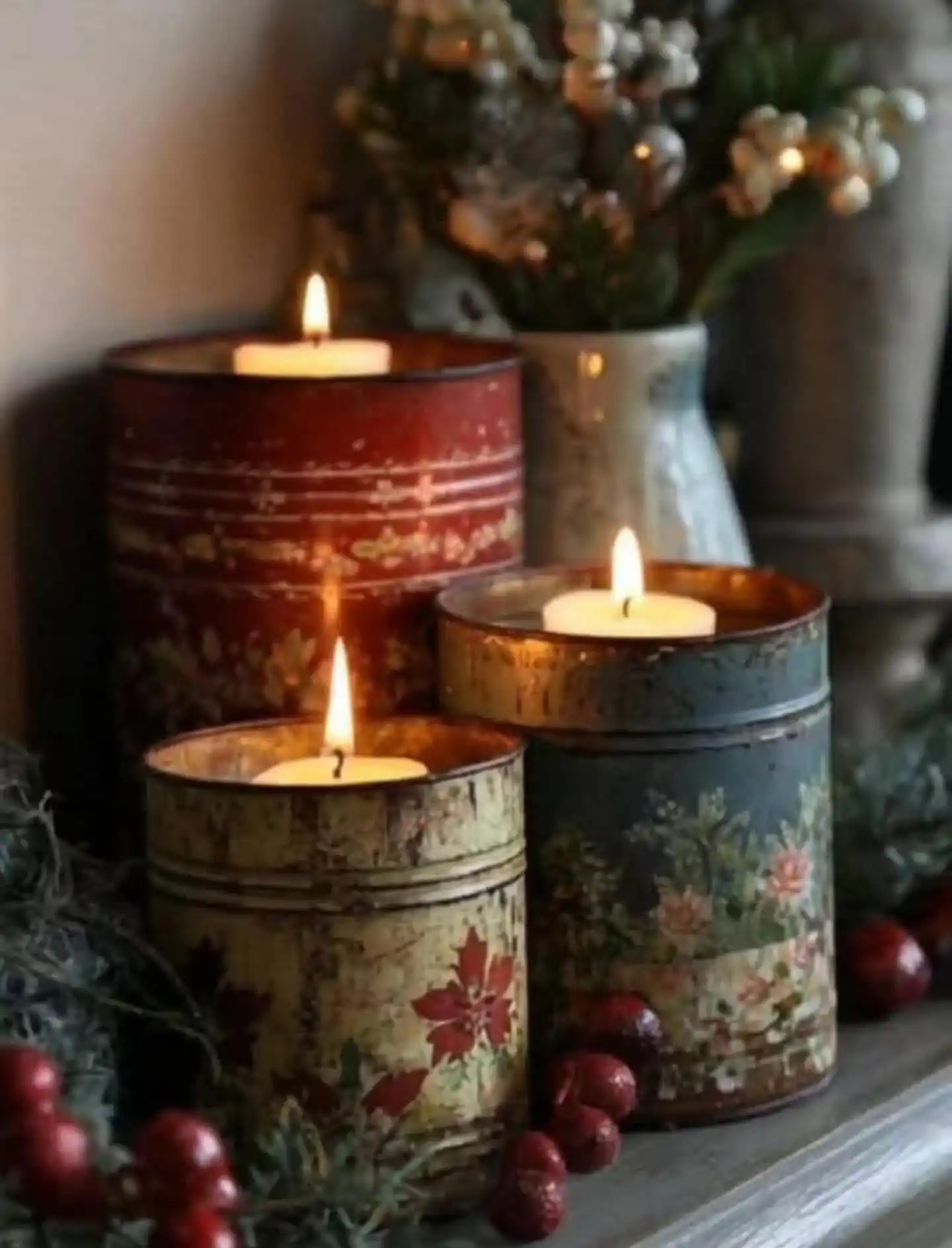Tin can luminaries