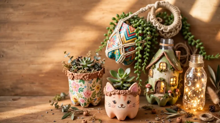 Upcycled Plastic Bottle Craft Ideas