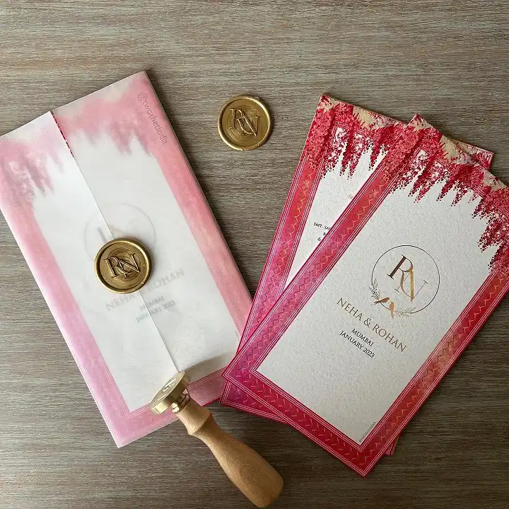 Wax seal wedding