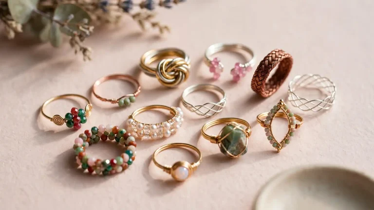 Wire Wrapped Ring Ideas for Beginners