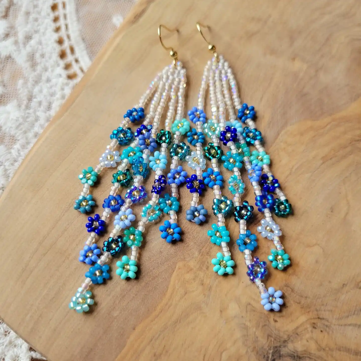 beaded earrings