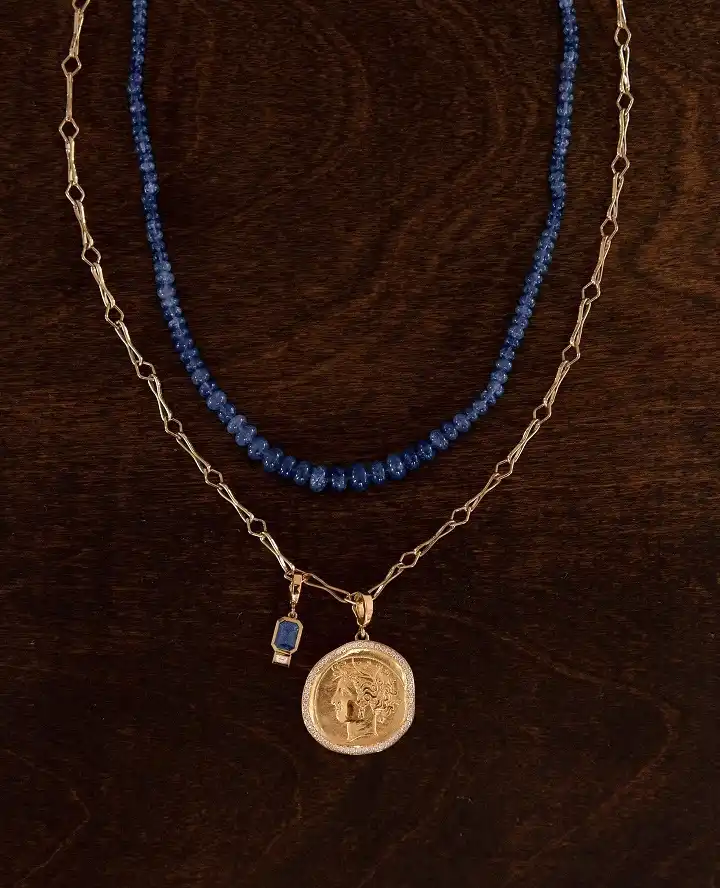 beaded necklace