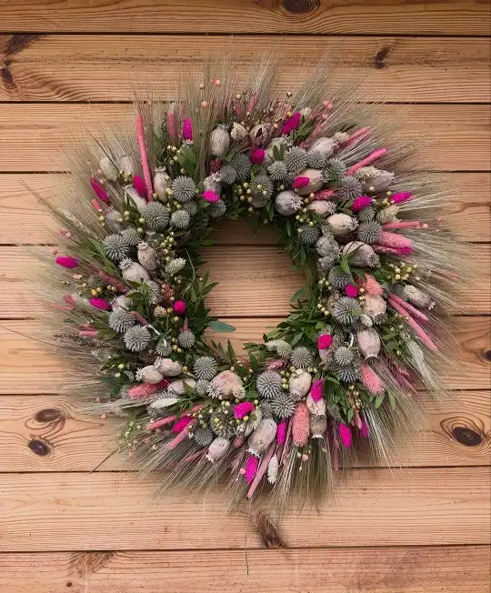 boho farmhouse wreath