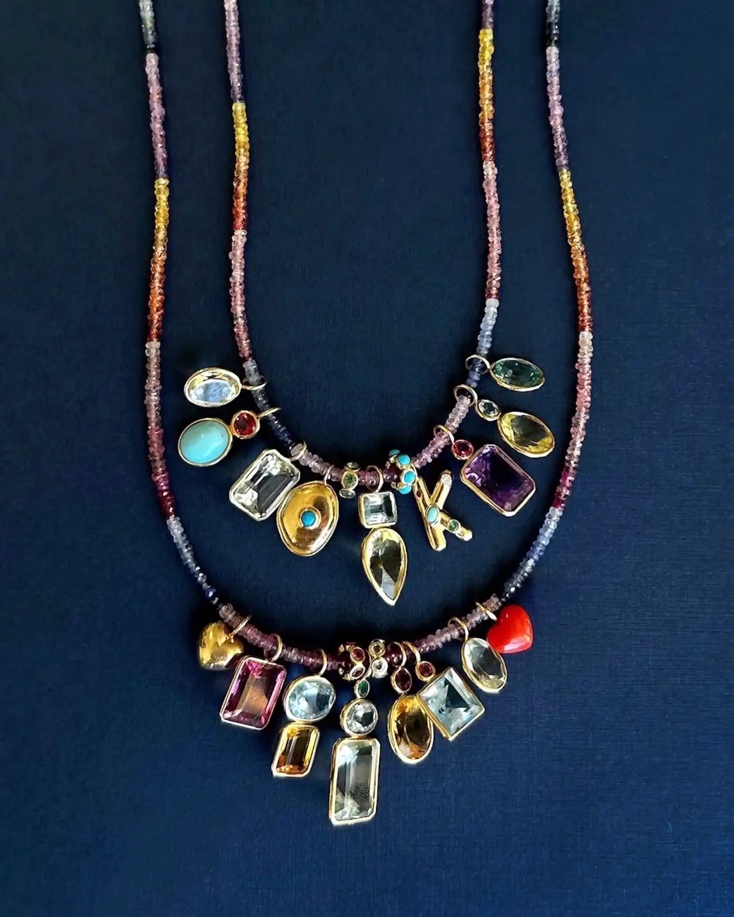 charm bead necklace