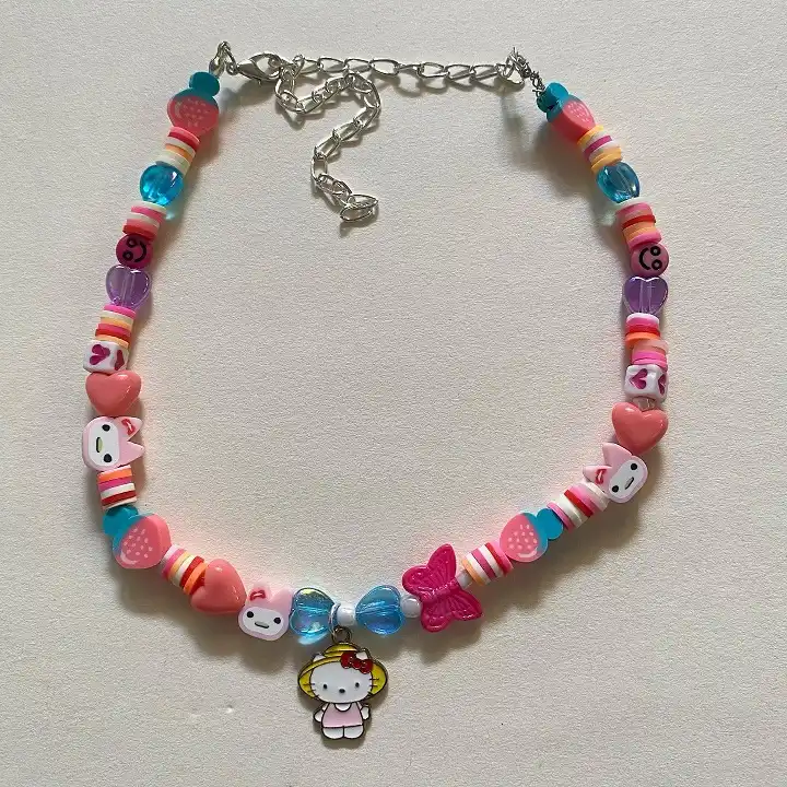 cute beaded necklace