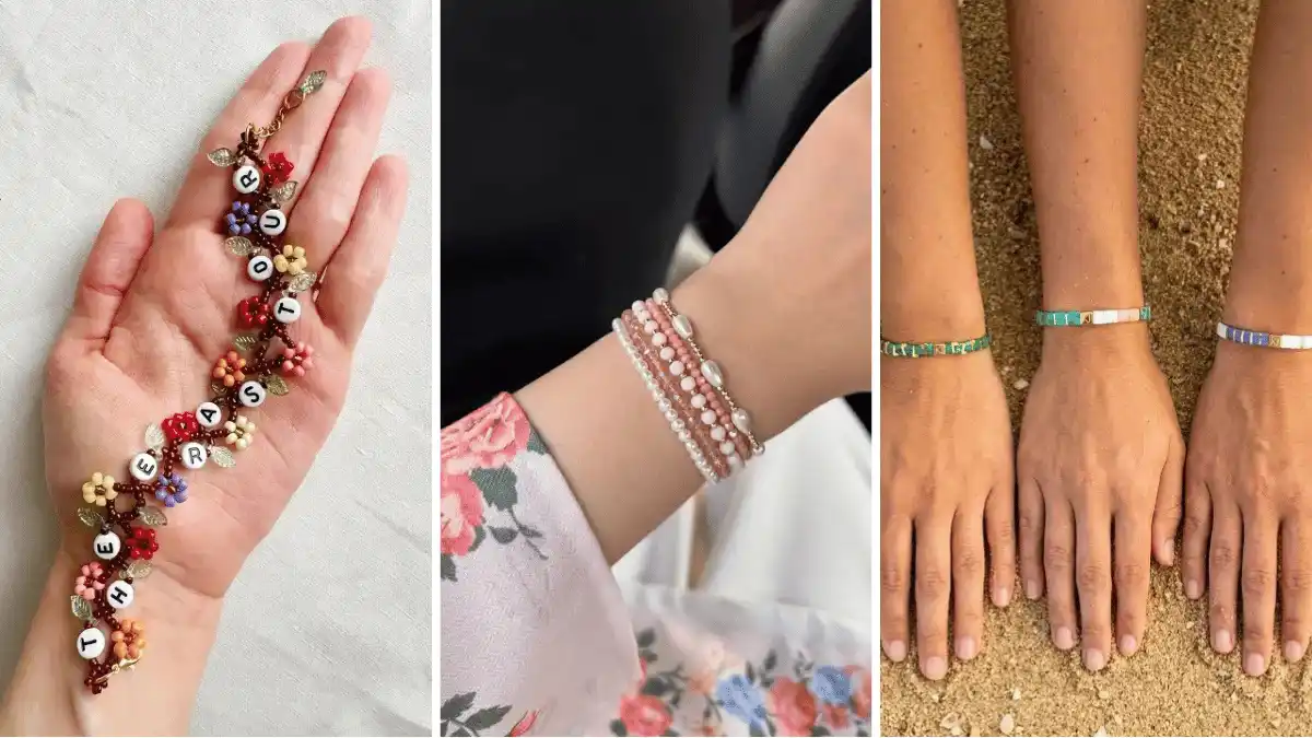 20 Cute Friendship Bracelet Ideas (Beaded, Woven, and Charm Styles) 1 easy friendship bracelet ideas