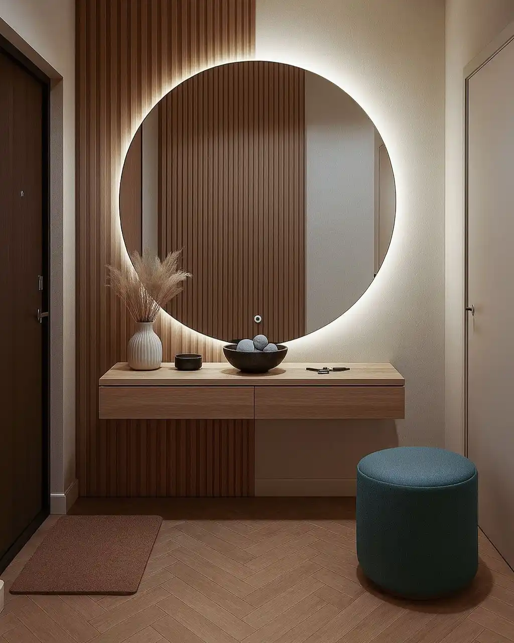 15 Entryway Mirror Decorating Ideas 2 entryway mirror decor
