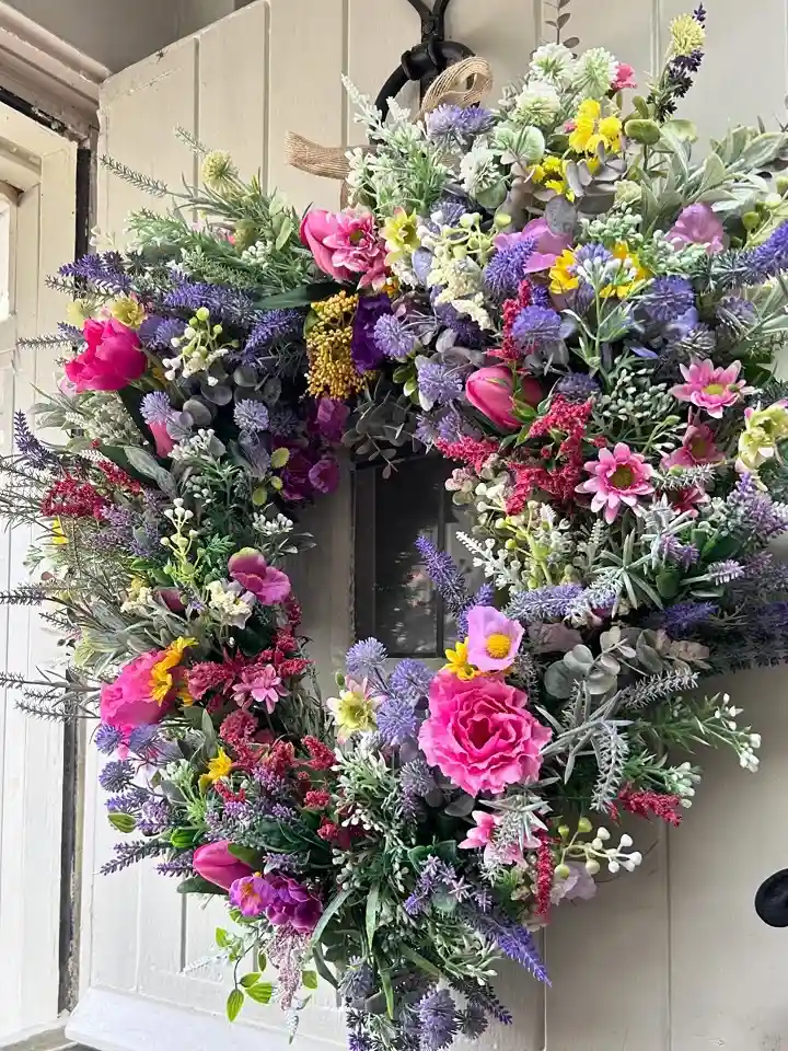 farmhouse wreath