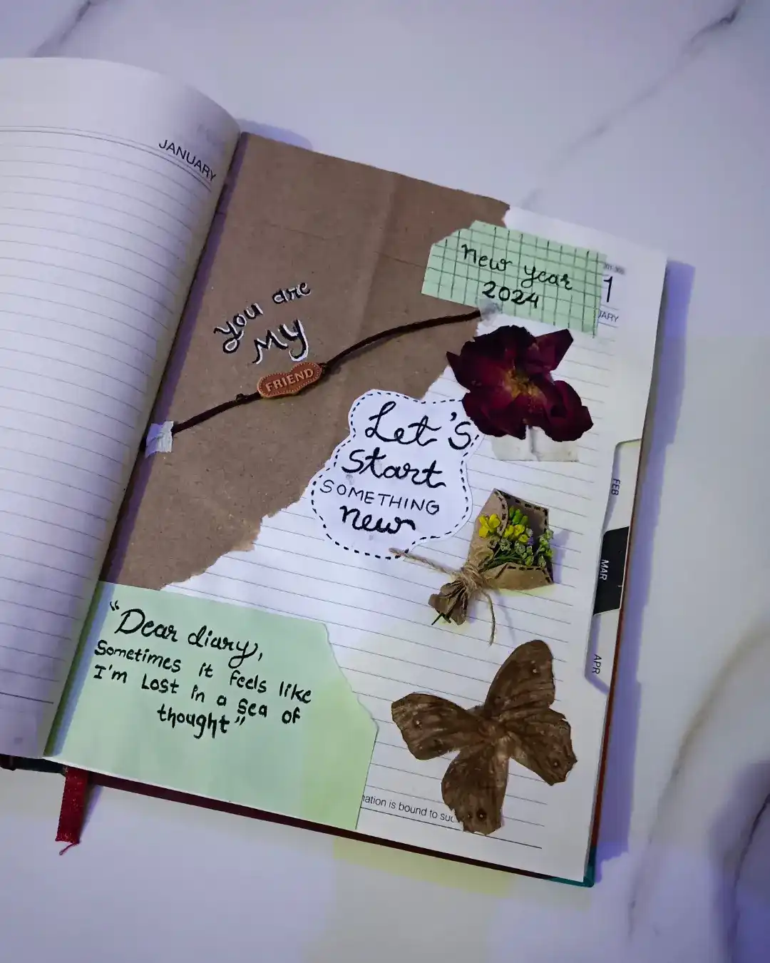 handmade diary