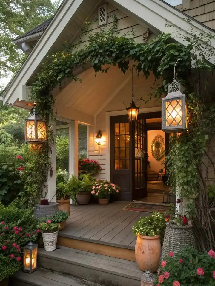 14 Front Porch Lighting Ideas 12 layered porch lighting