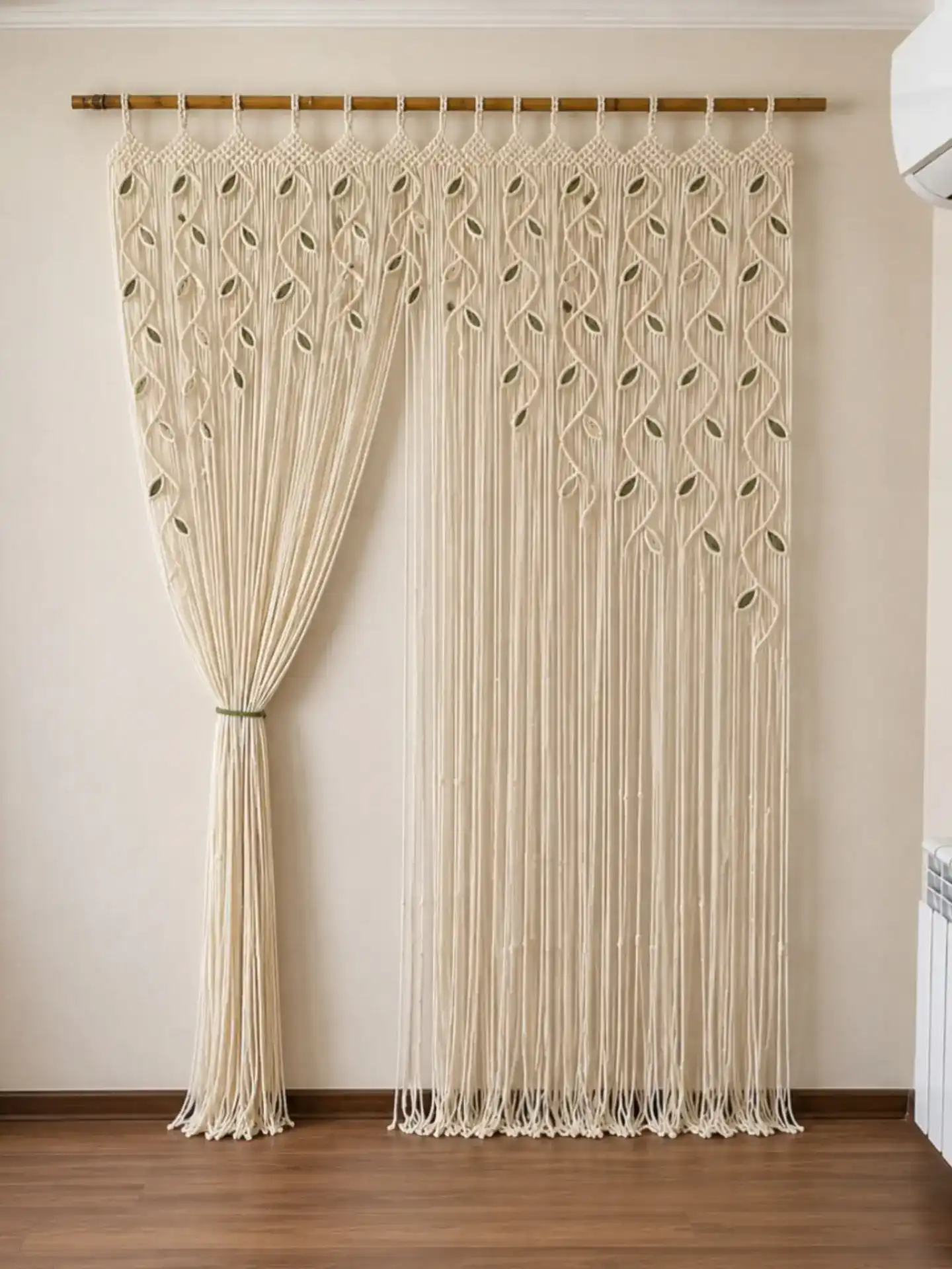 15 Macrame Room Decor for Teens 6 macrame curtain panel