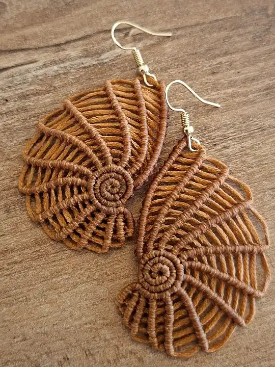 macrame earrings