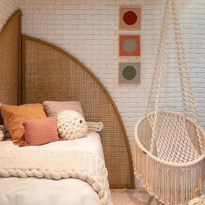 15 Macrame Room Decor for Teens 16 macrame hanging chair