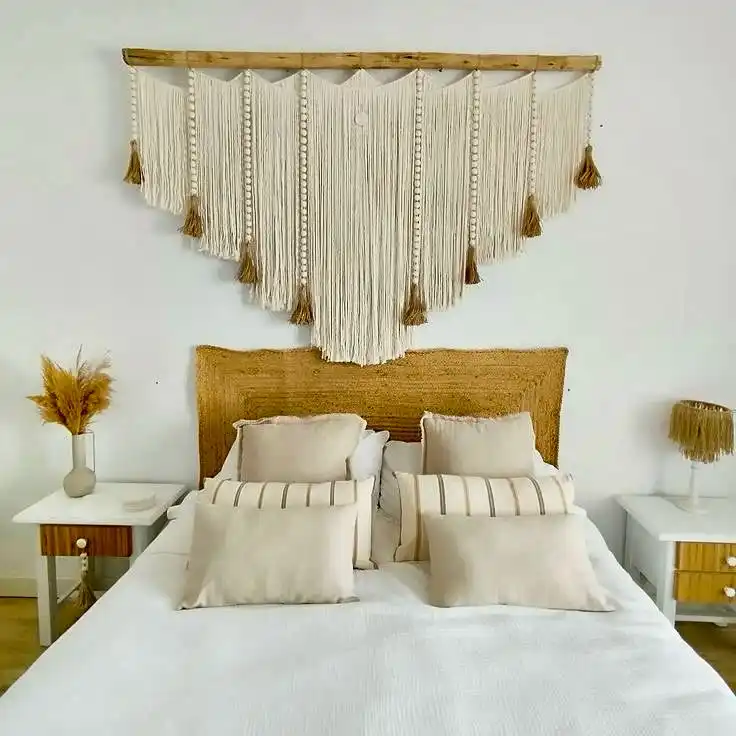 macrame headboard