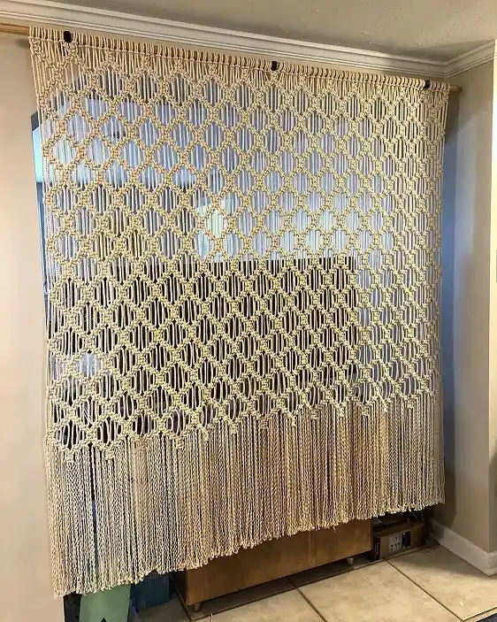 15 Macrame Room Decor for Teens 5 macrame room divider