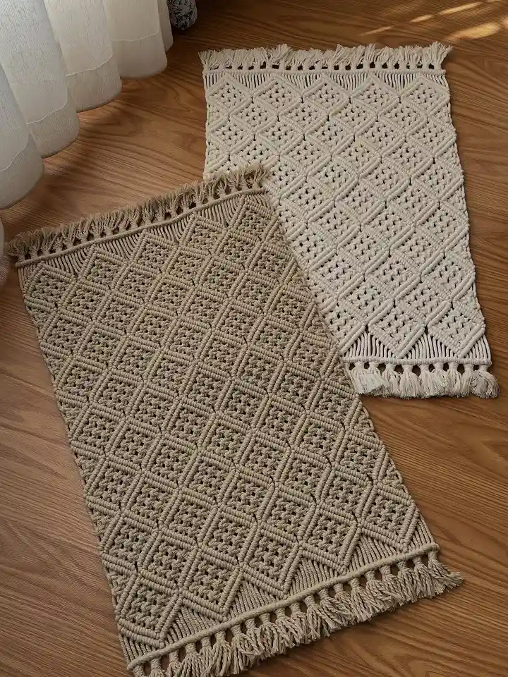 macrame rug