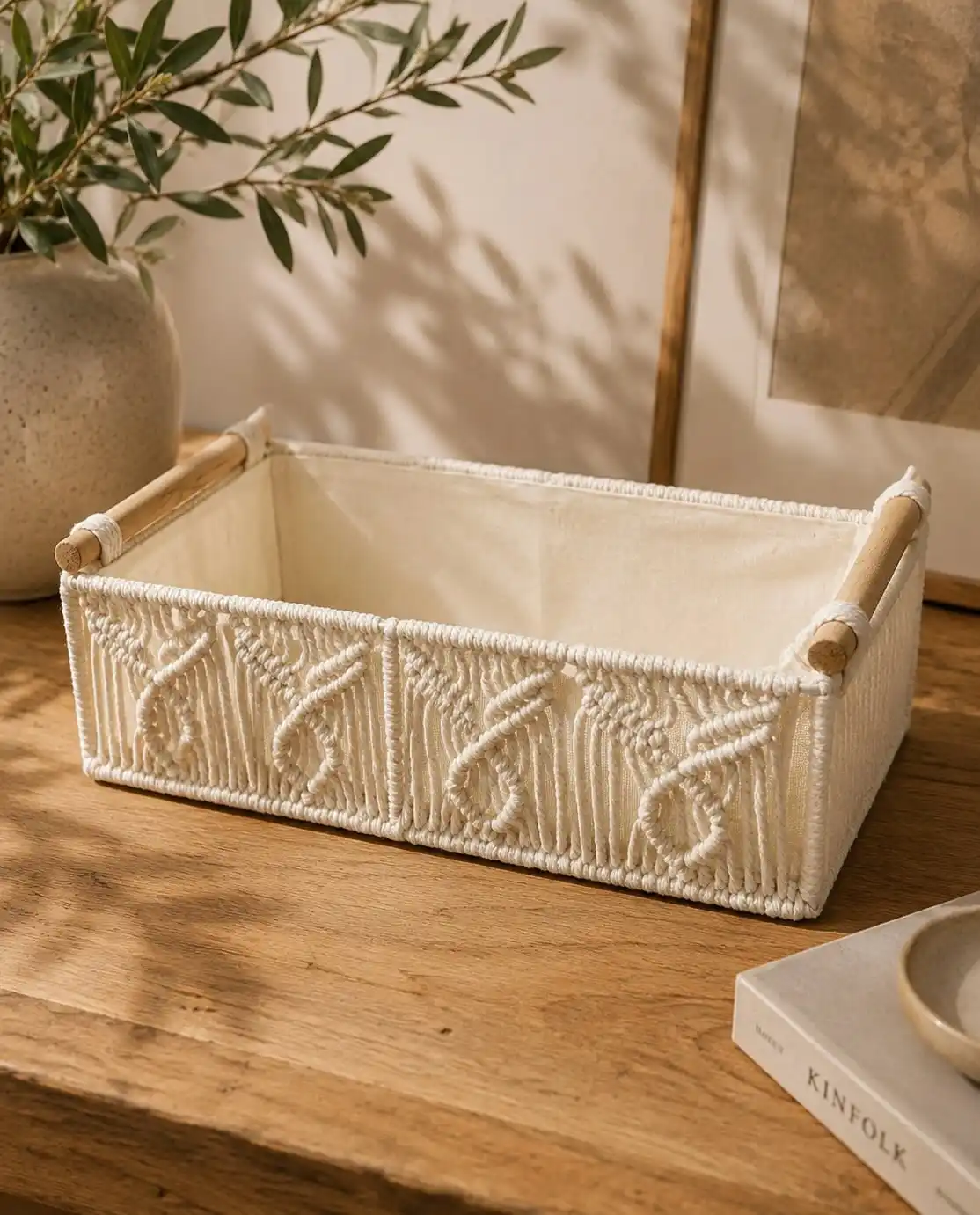 15 Macrame Room Decor for Teens 13 macrame strorage basket