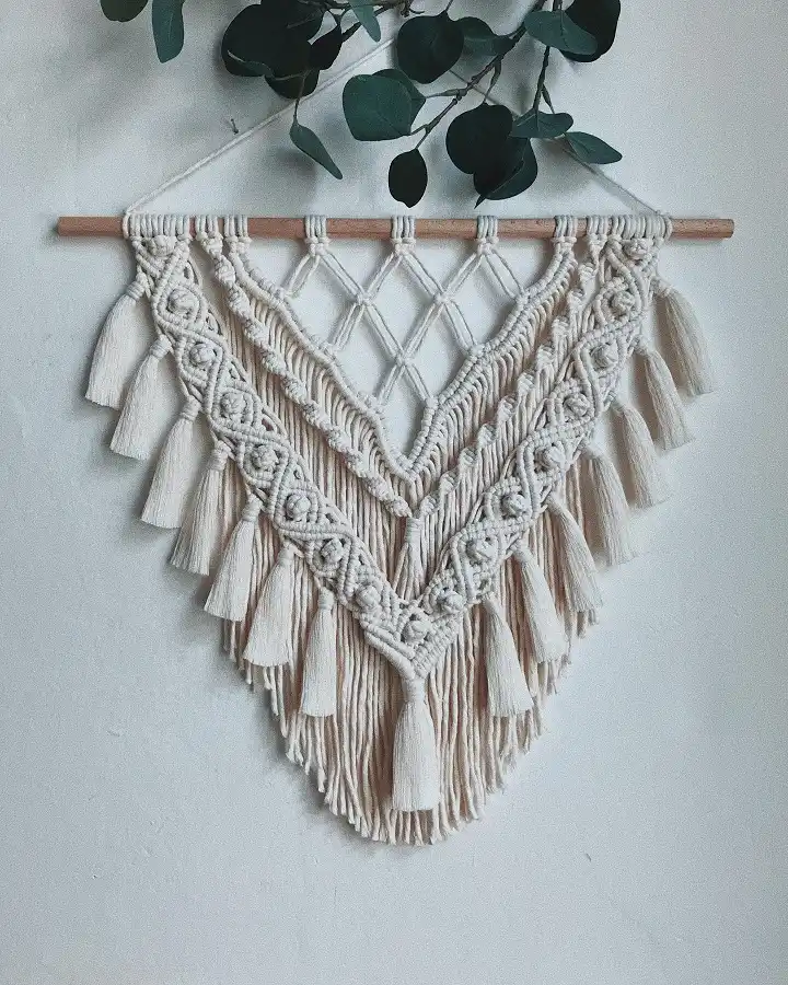 macrame wall hanging