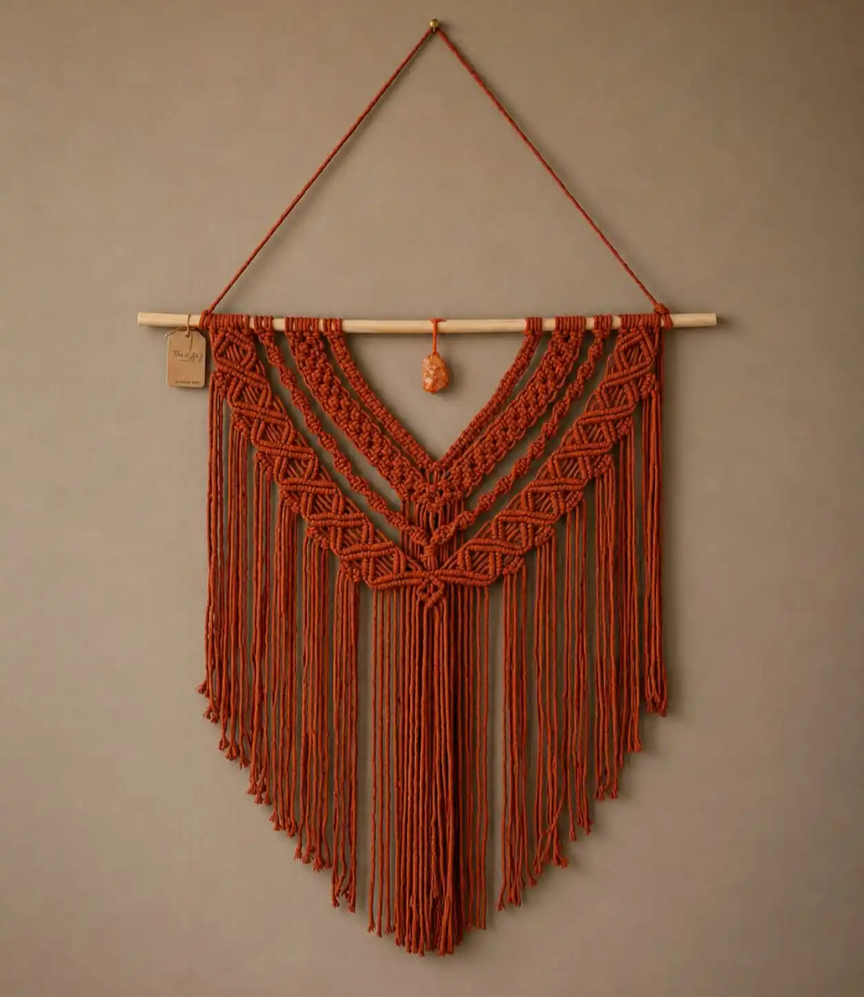 macrame wall panel