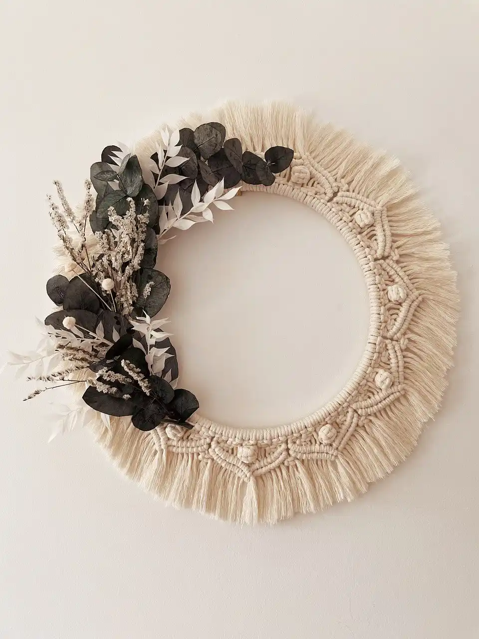 macrame wreath