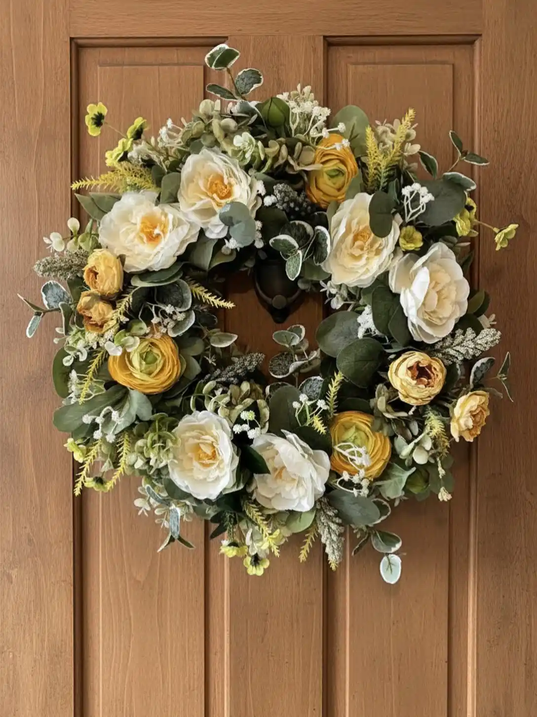 neutral tone wreath