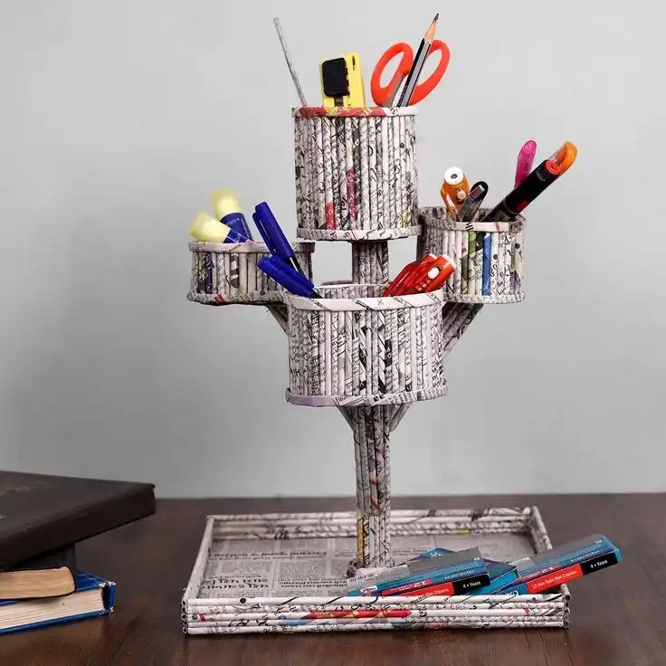 16 Newspaper Craft Ideas That Cost You Nothing 5 newspaper craft