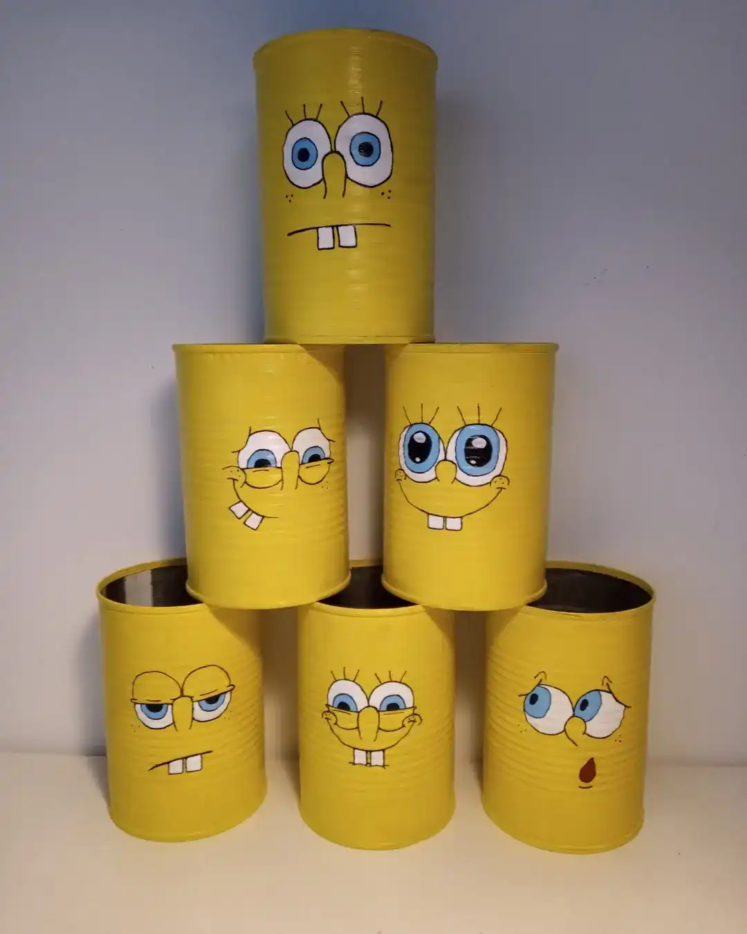 painted decorate tin