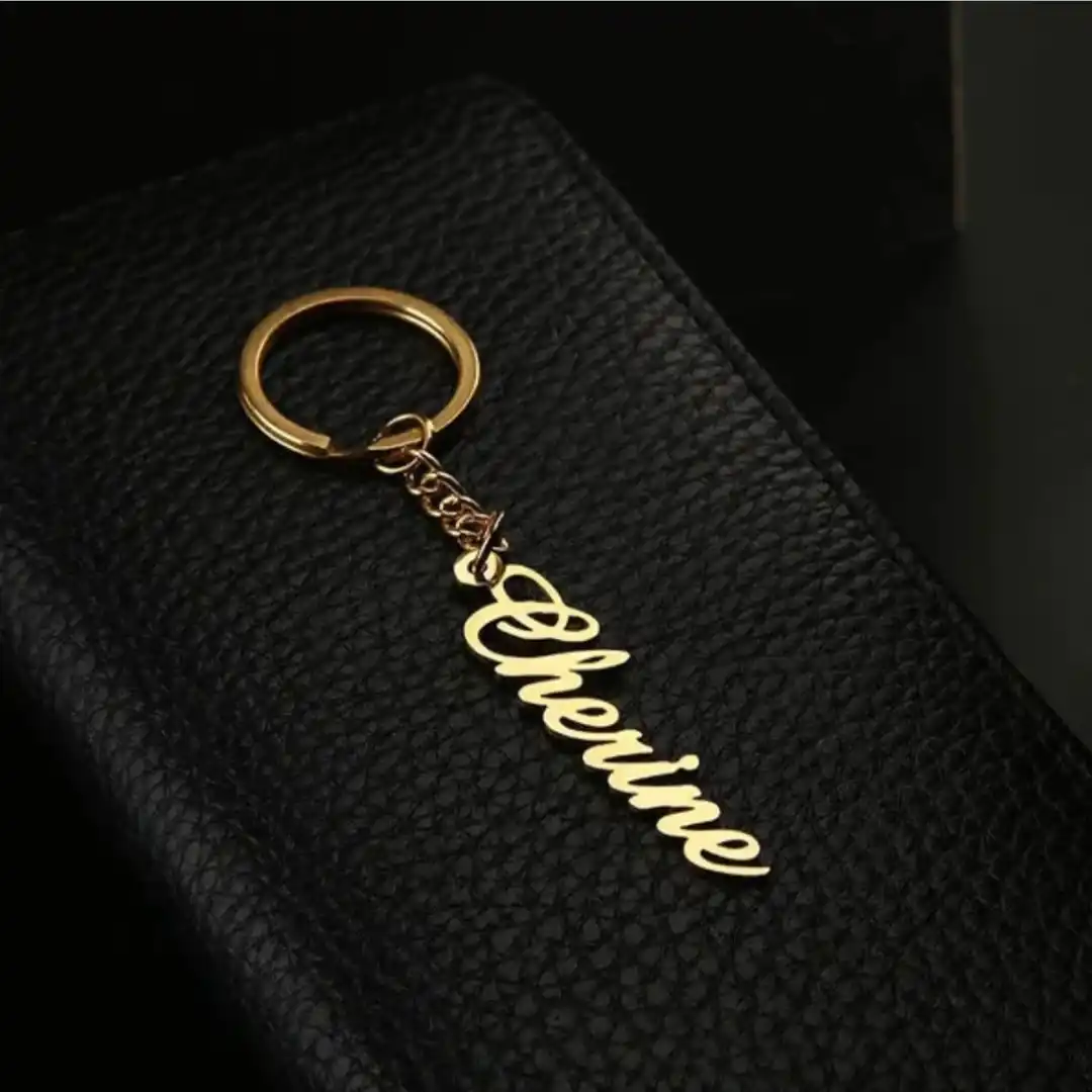 personalized name keychain