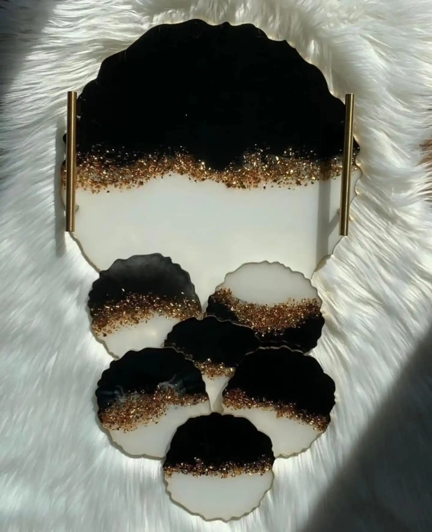 resin art coaster