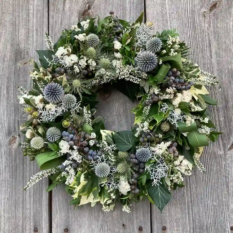 seasonal wreath swap
