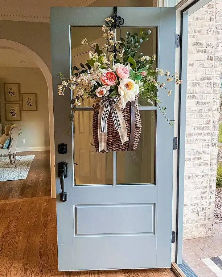 15 Summer Wreath Ideas for the Front Door 8 summer front door
