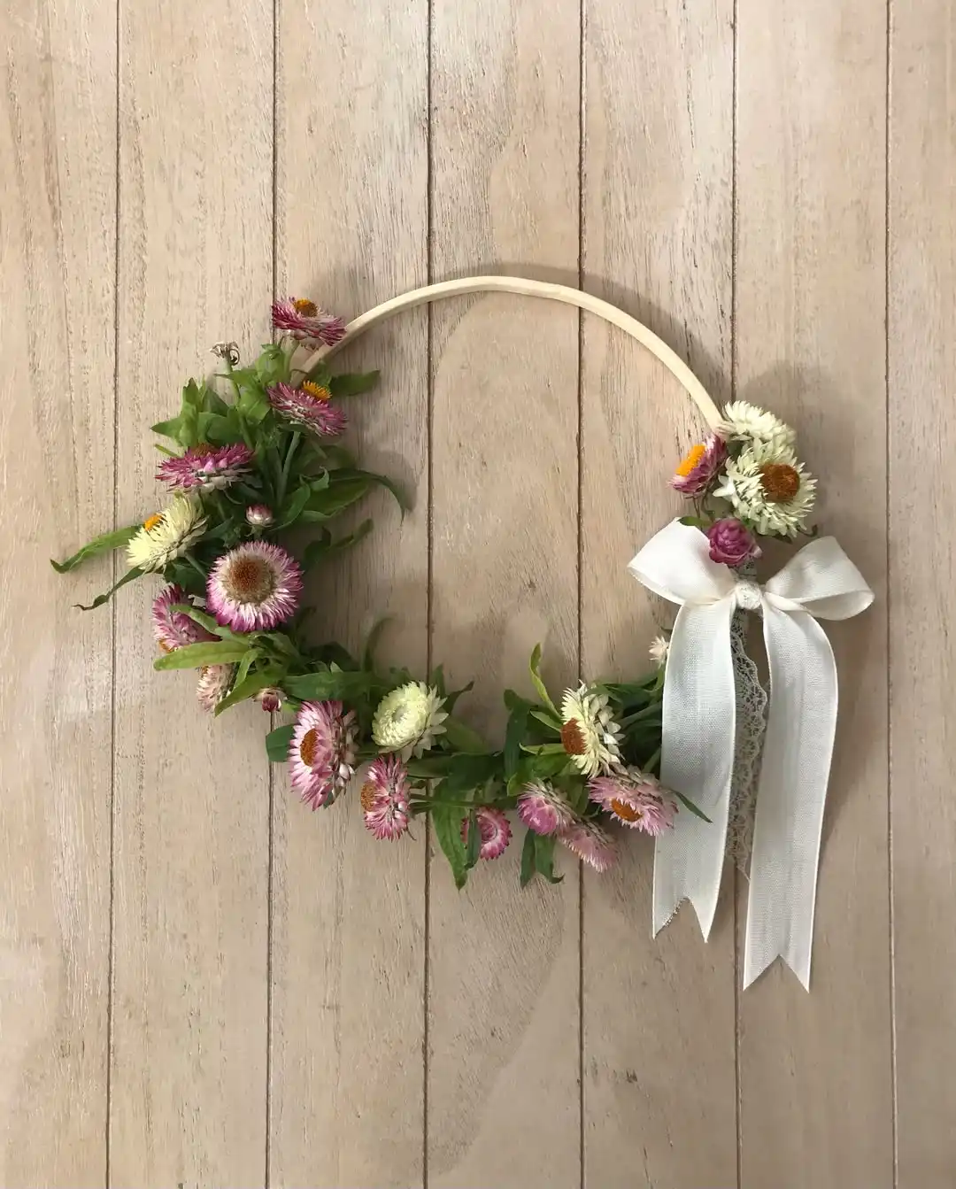 15 Summer Wreath Ideas for the Front Door 3 summer wreath DIY