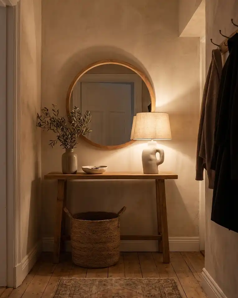 16 Budget Entryway Makeover Ideas That Look Way More Expensive 8 tiny entryway makeover