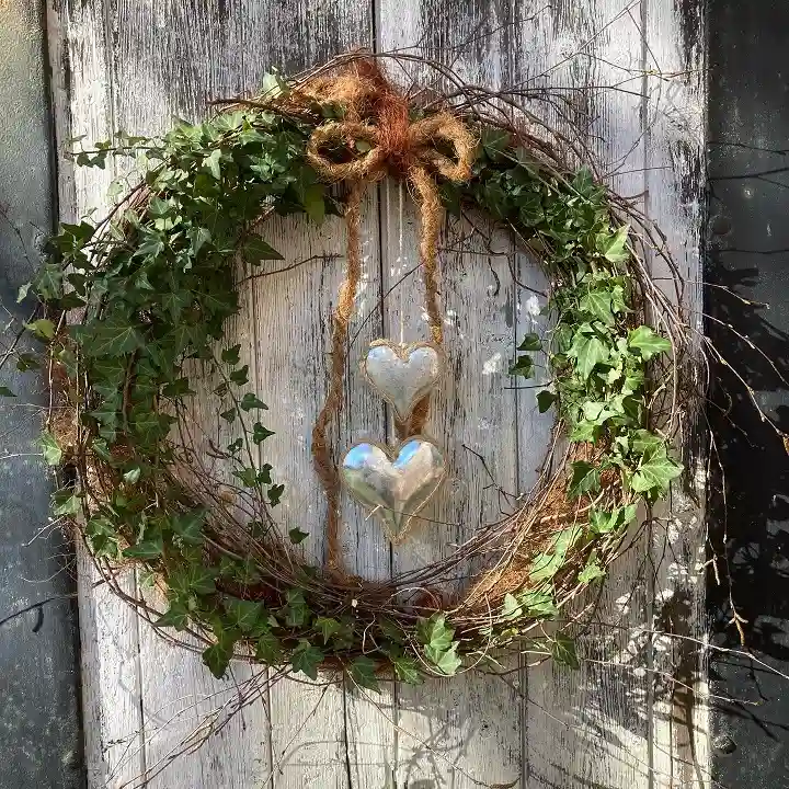 twig wreath decor