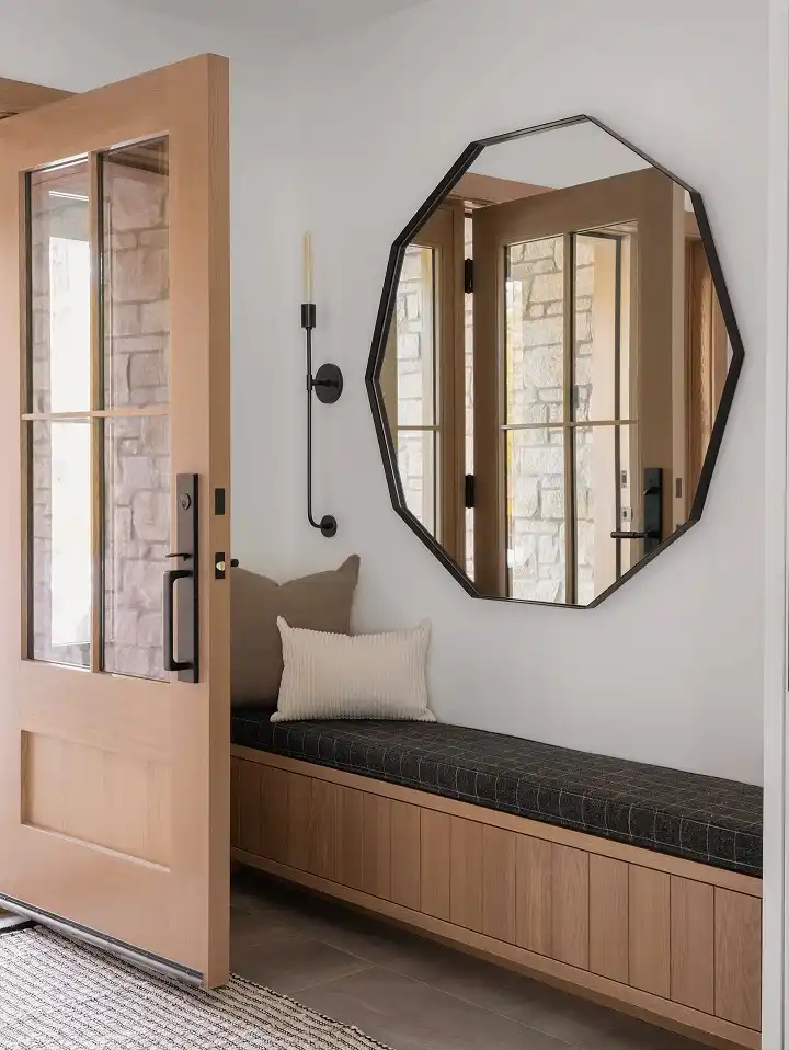 15 Entryway Mirror Decorating Ideas 4 vintage entryway mirror