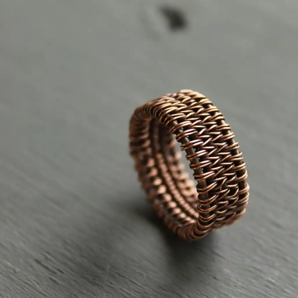 wire wrapped ring