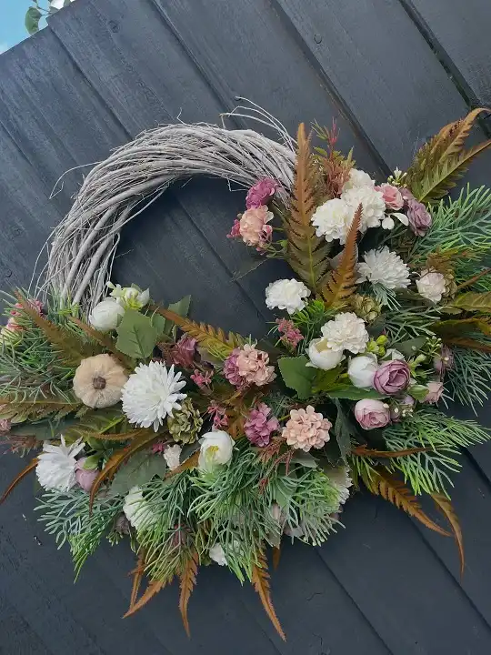 Boho wreath ideas