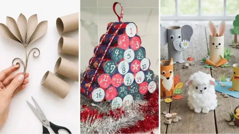 Craft Ideas Using Paper Towel Rolls