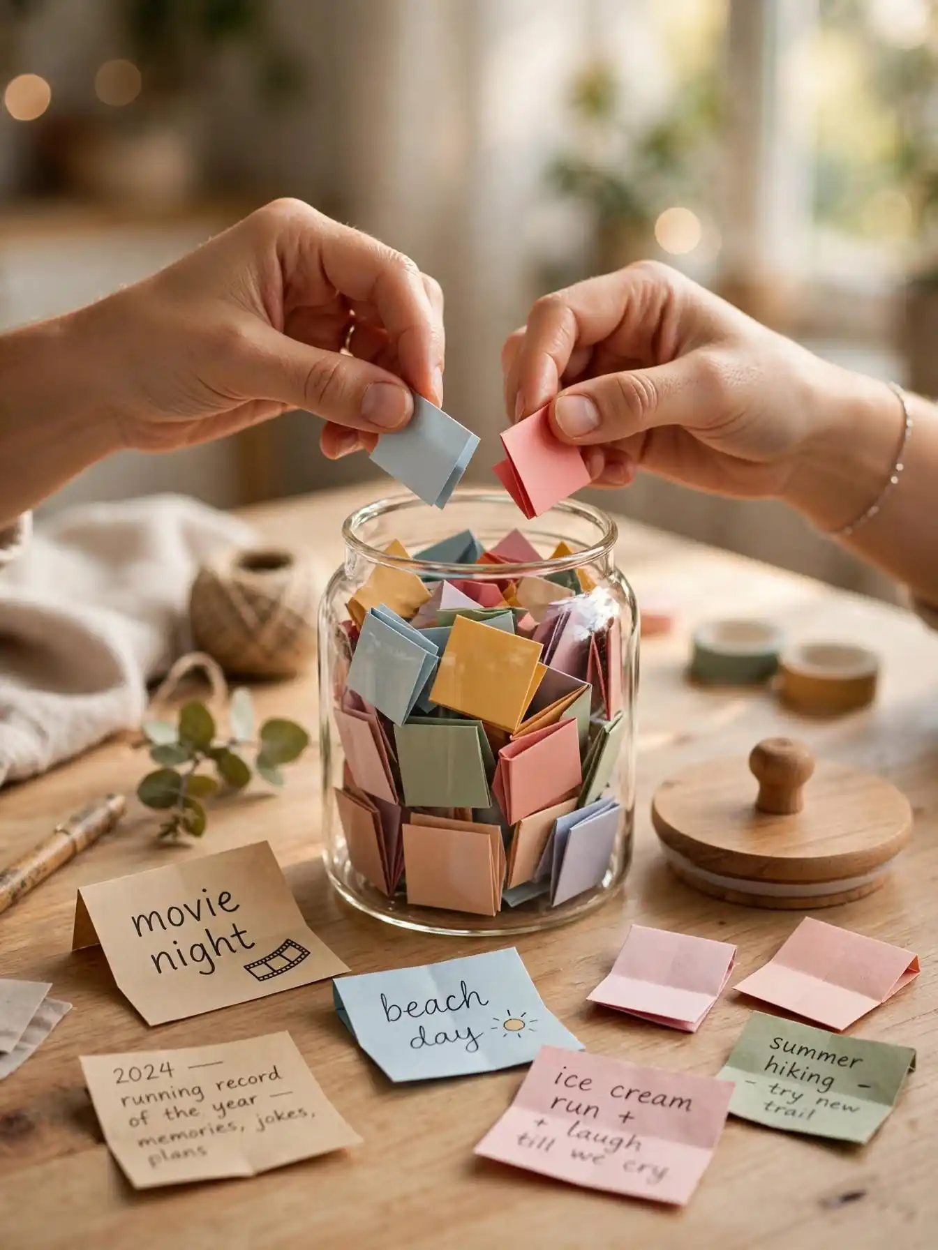 13 Best Friend Craft Ideas to Make Together This Weekend 4 DIY Memory Jar
