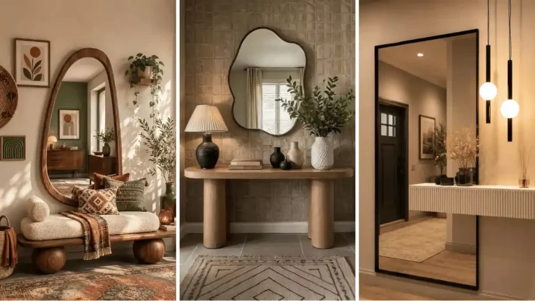 Entryway Mirror Decorating Ideas