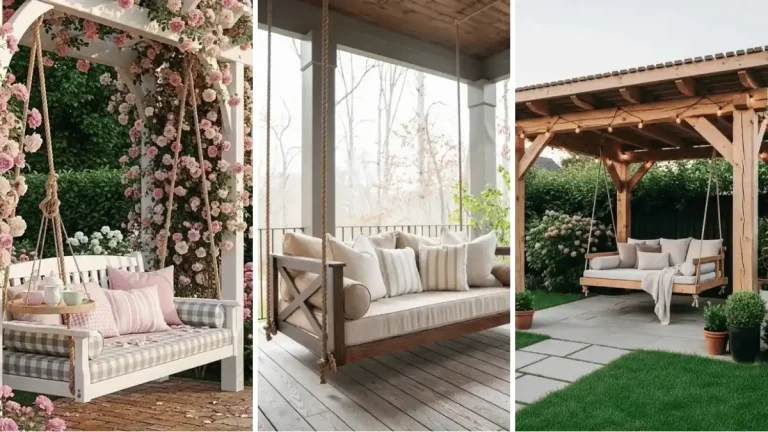 Front Porch Swing Decorating Ideas