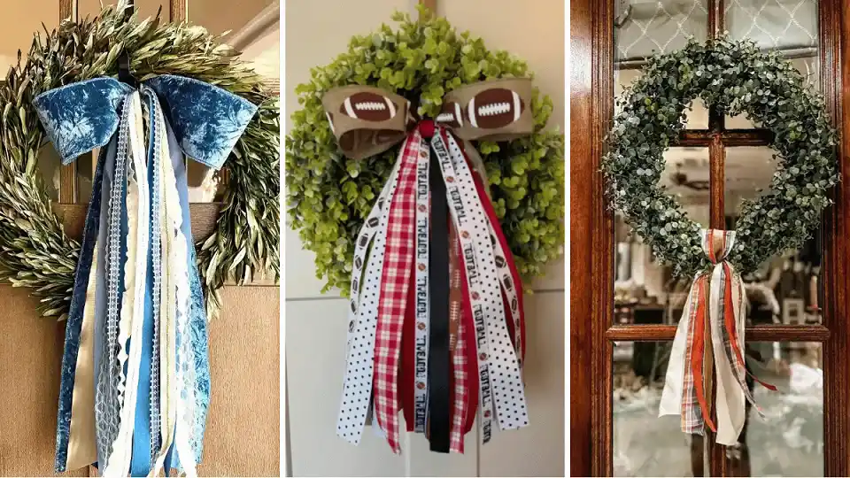 14 Ribbon Wreath Ideas for Beginners 1 Ribbon Wreath Ideas for Beginners