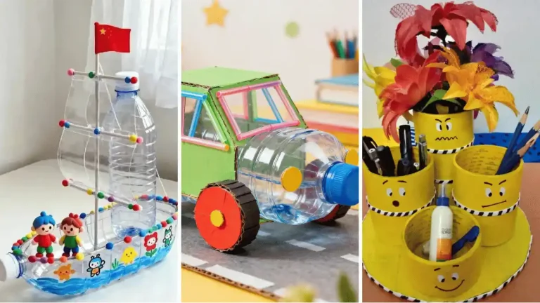 Waste Material Craft Ideas for School Projects